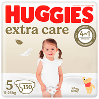 HUGGIES Extra Care Mega 5 (11-25kg) Diaper 150 PCs