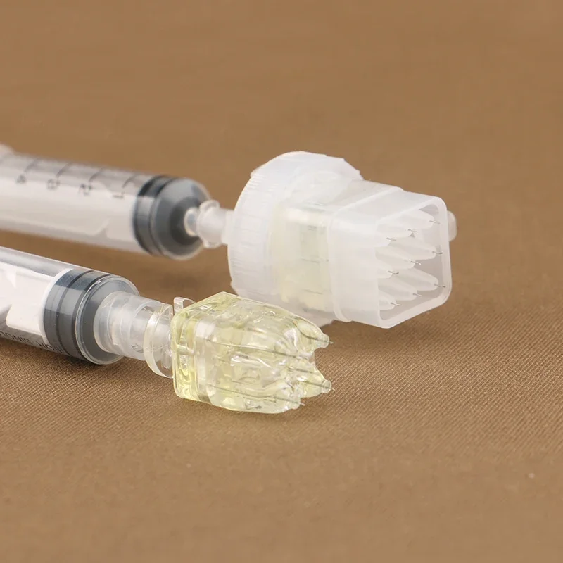 21pcs Disposable Crystal 9 Needle KangPuWo Negative Pressure Water Polishing Machine 32G*2mm Ultra-fine Manual 9 Pin Needle