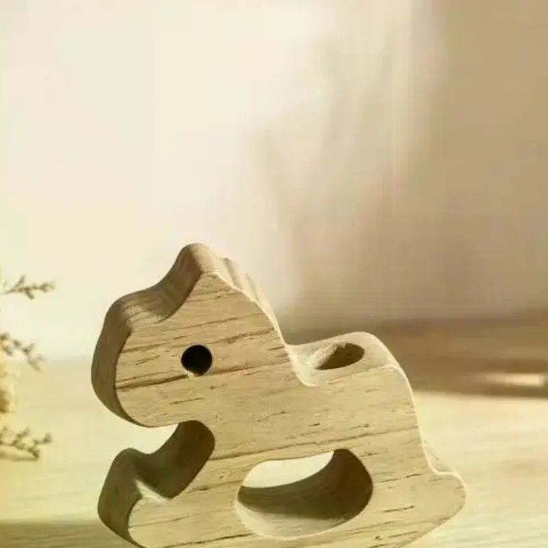 New 1PCS Horse Wooden Shaped Essential Oil Diffuser Fragrance Diffuser Suitable For Home Bathroom Car Decoration