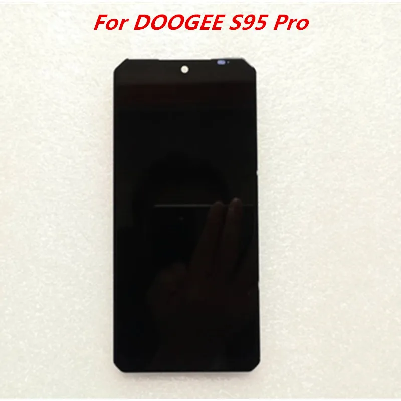 Original For DOOGEE S95 Pro LCD Display With Frame+Touch Screen Digitizer Assembly 6.3inch Replacement Glass + Repair Tools