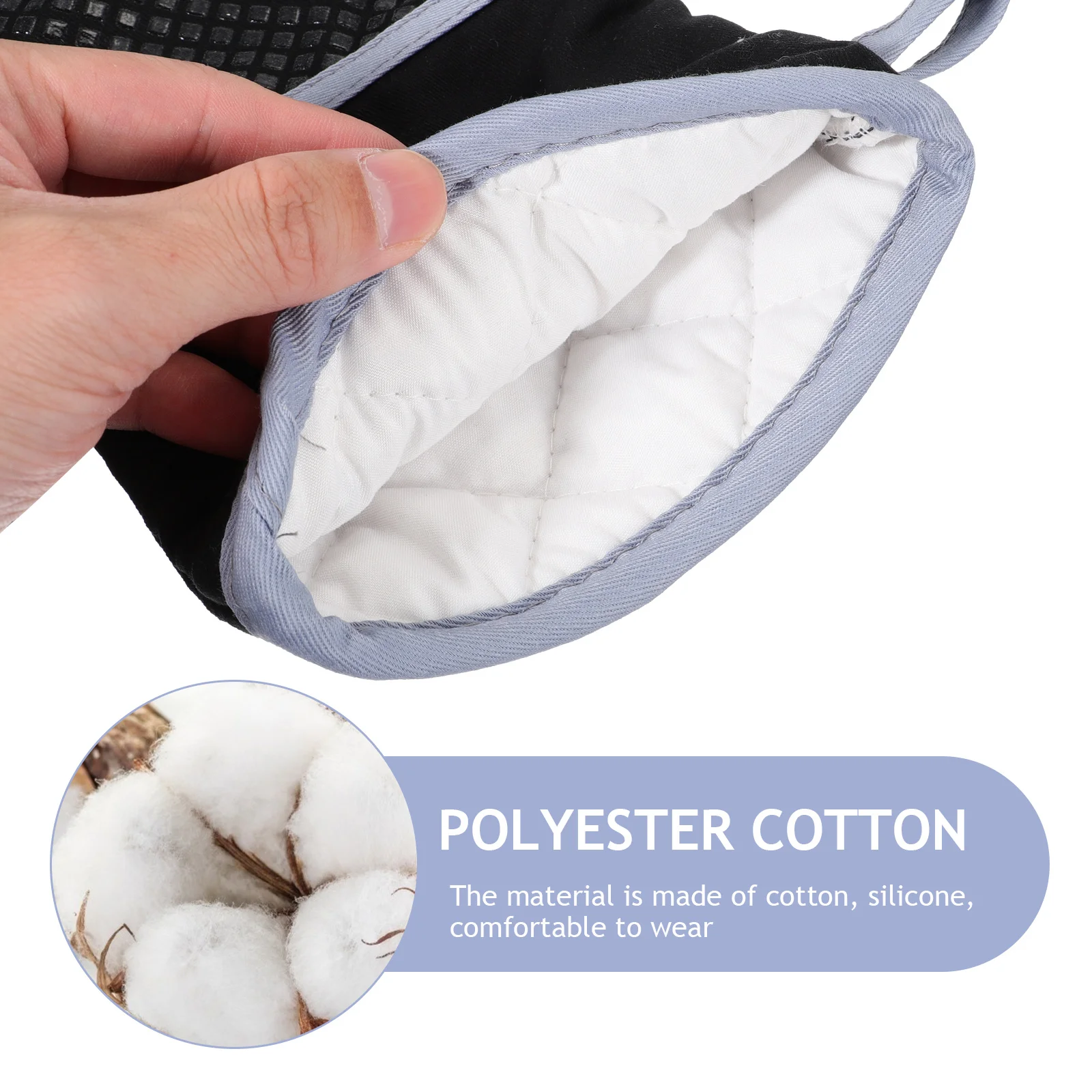 

1Pcs Silicone Oven Mitts Heat Resistant Cooking Gloves Non-Slip High Temperature Insulation Glove for Bbq Baking Kitchen Use