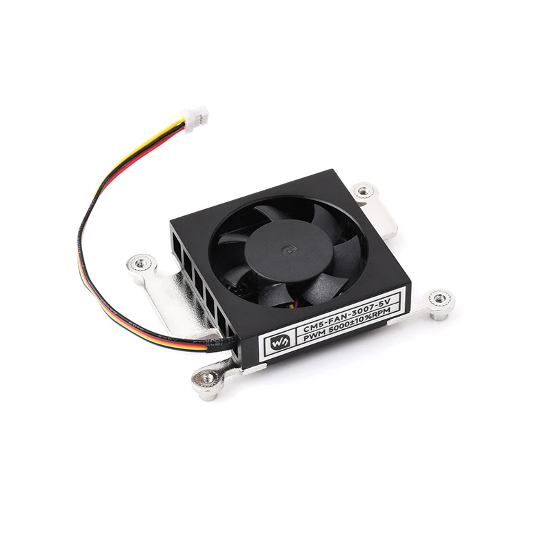 Dedicated 3007 Cooling Fan For Raspberry Pi Compute Module 5 Low Noise 5V Power Supply Radiator Fan For CM5