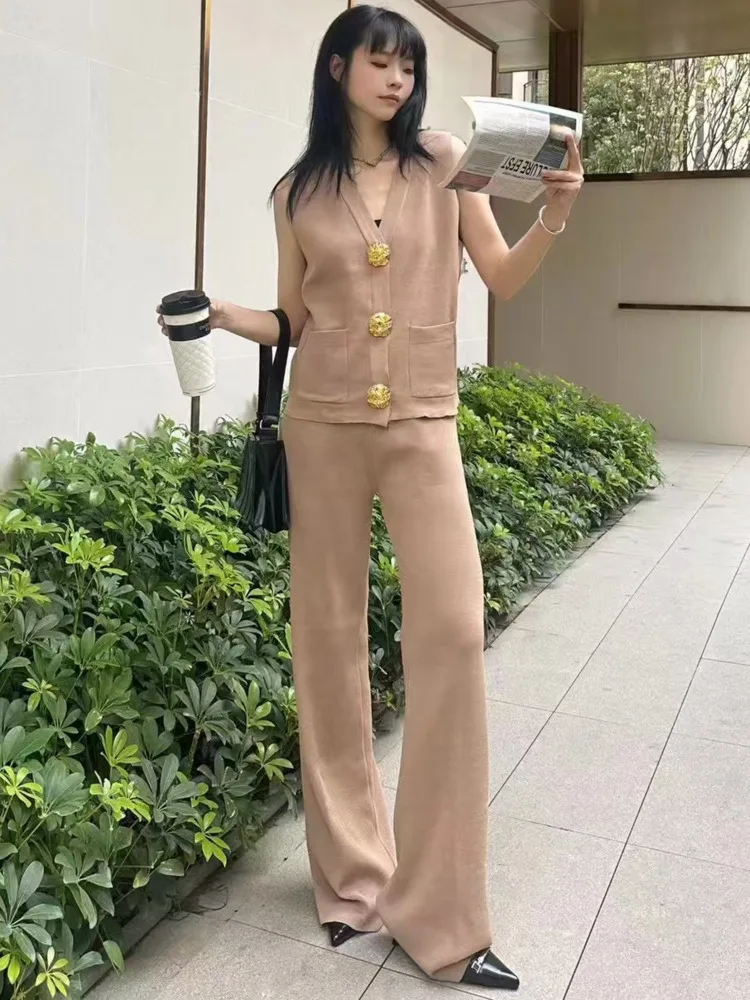 

2025 summer new in matching sets Women Sleeveless tank shirt Tops+ trousers Shorts 2 piece sets woman outfit pant sets