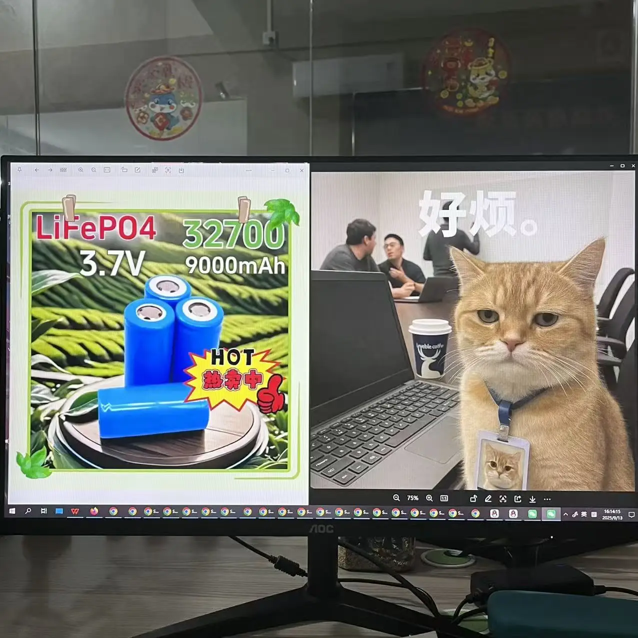 

High Power 3.2V 9000mAh LiFePO4 Battery 32700 Maximum 55A Continuous Discharge for Electronics