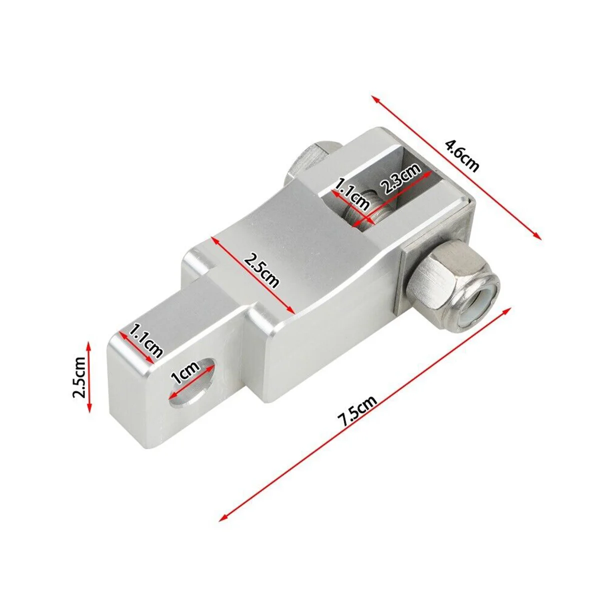 Prolunga frizione in alluminio da 2 pollici adatta per Peterbilt