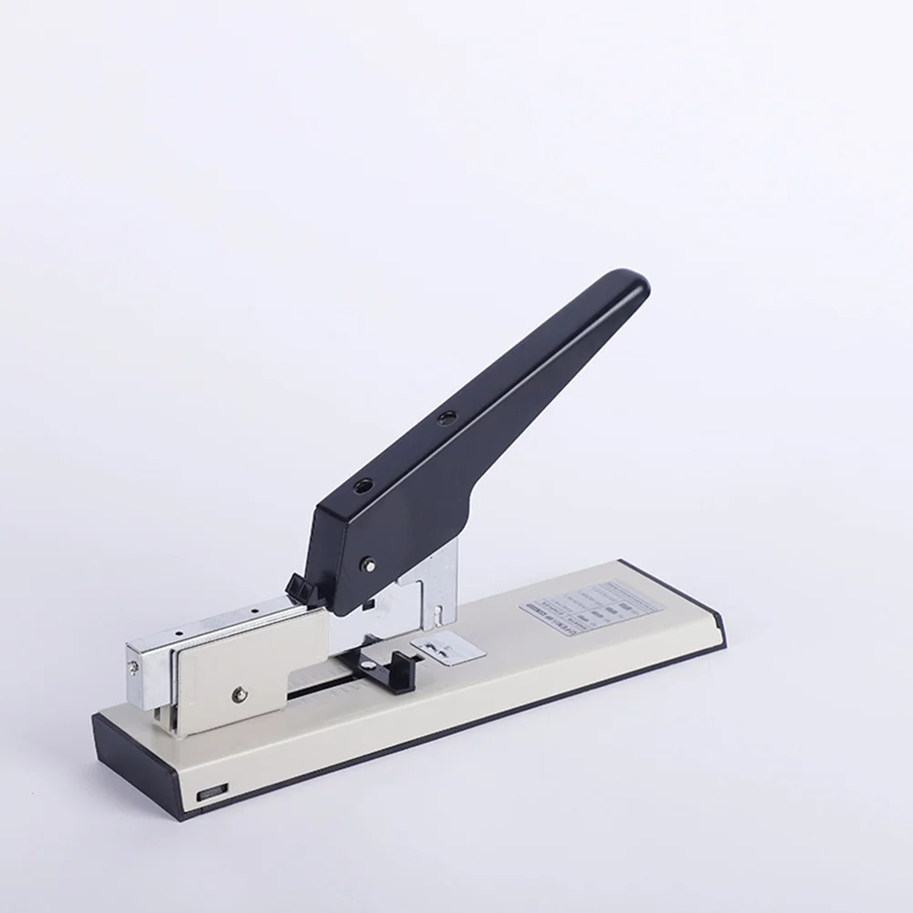 Stapler Tugas Berat Kapasitas 100 Lembar Alat Pengikat Logam untuk Kantor Rumah Penjilidan Buku dengan Daya Tarik Ekstra untuk Dokumen Tebal