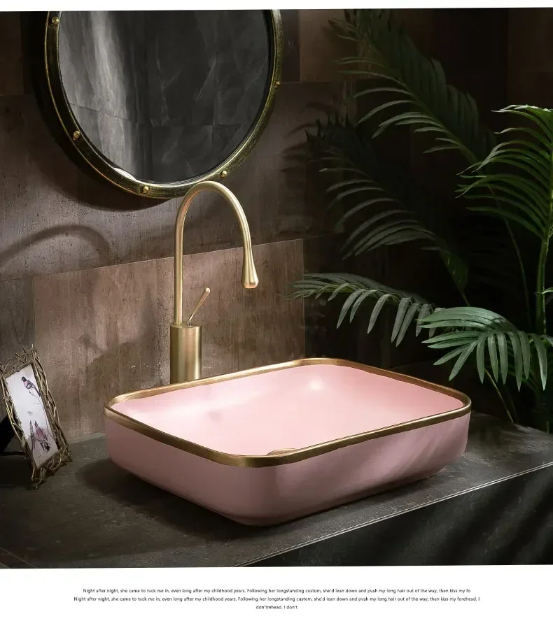 X188 بأسعار معقولة LuxuryStyle شرفة غسل اليد حوض واحد فناء حوض سباحة بسيط المنزلية وغسل الوجه بين منصة