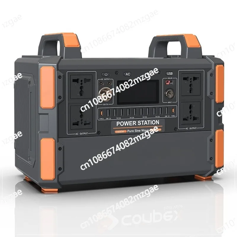 

Outdoor mobile power supply 1000W multi-function high power 220v emergency stall camping portable power supply