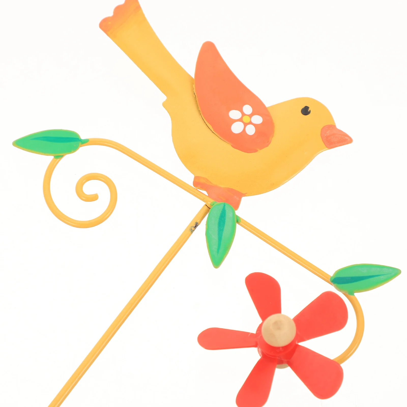 

5Pcs Metal Craft Garden Stakes Decor Strong Weather Resistant Plant Pot Insert for Patio Backyard Garden Art Outdoor Pathway