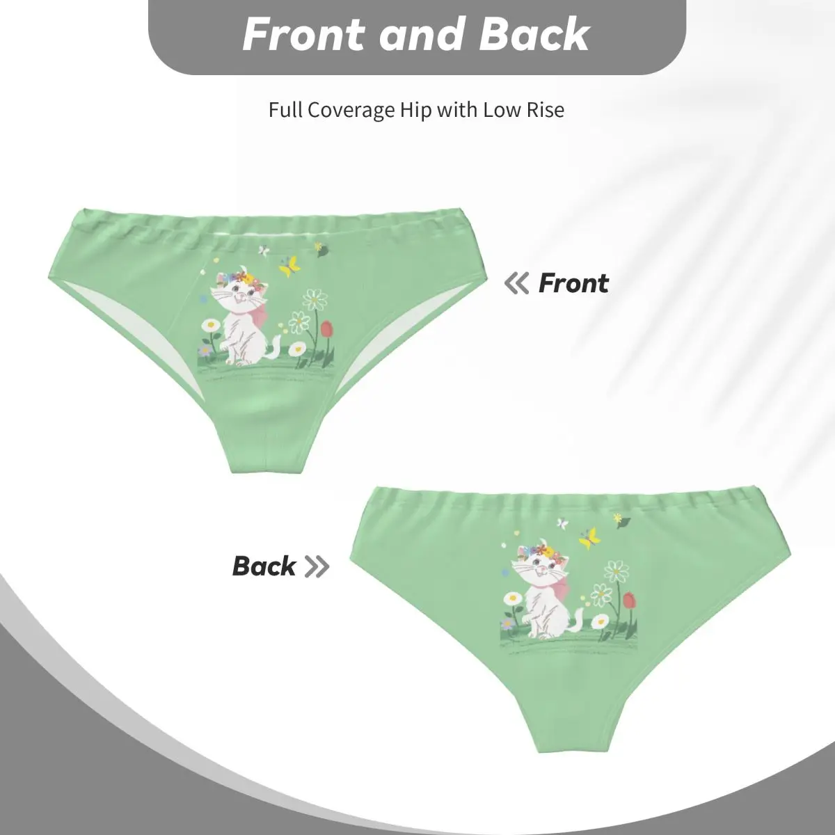 Custom Marie Cat Painting Men\'s Briefs Panties Mens Stretch Underwear Underpants