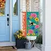 InkRain Summer Garden Flag Colorful Wildflower Field 12x18 Inch Double Sided Linen Yard Outdoor Decor for Home Farmhouse Sea llz
