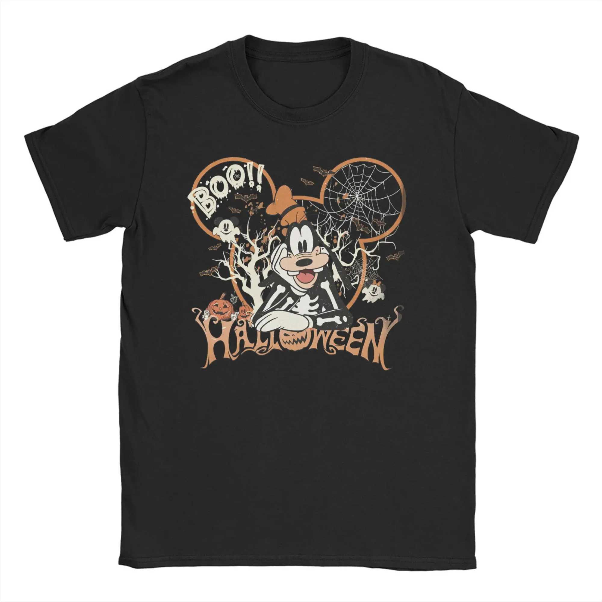 

Mickey Mouse Halloween Outfit Men Women T Shirts Pure Cotton Tee Graphic Printing T-shirt Clothing