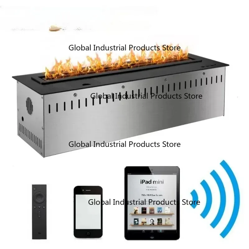 

Cheap And Fine 1.2 M 48 Inch Remote Control Bioethanol Burner Insert Intelligent Ethanol Fireplace