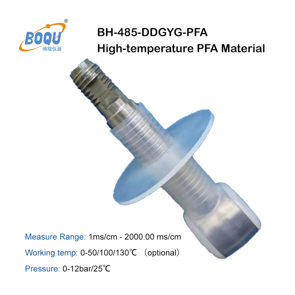 BOQU DDG-GY Food and Beverage Industrie Industrial 0.00%-25.99% 15.13%-50.00% Caustic Soda Online Inductive Concentration Sensor