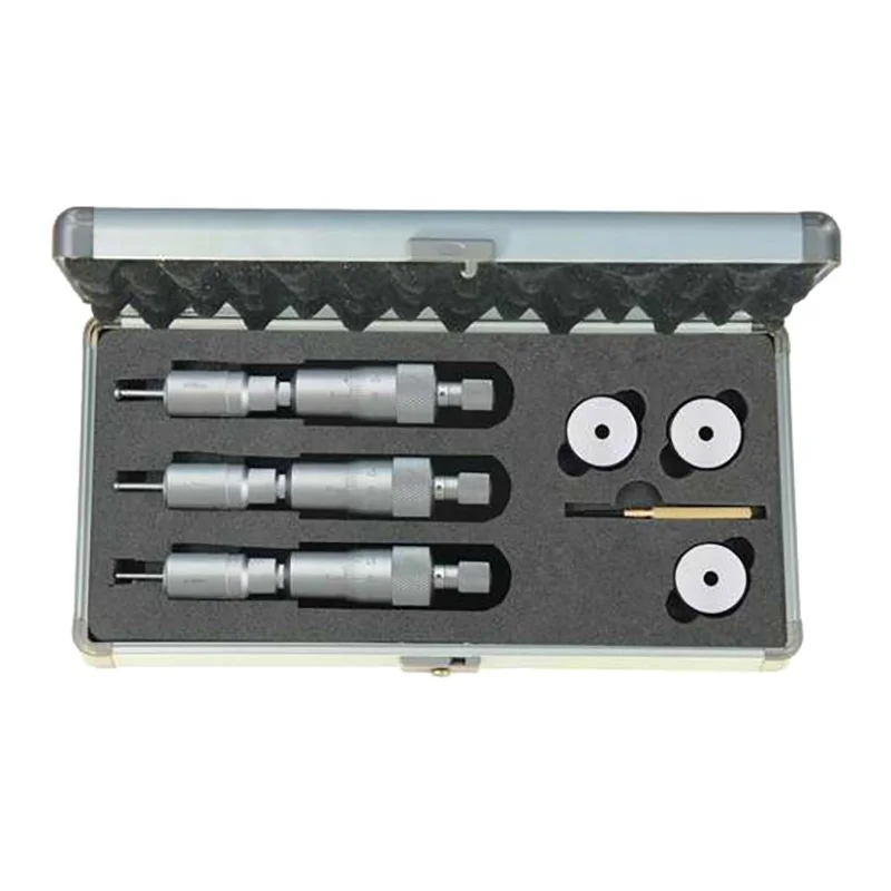 2-2.5mm, 2.5-3mm Three Point Internal Micrometer Kit Inside Micrometer