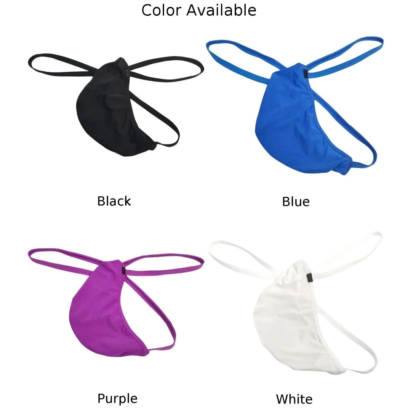 ملابس نوم للاستخدام غير الرسمي من الحرير الجليدي GStrings ملابس داخلية من الحرير الجليدي قابلة للتنفس ملابس داخلية منخفضة الخصر مريحة ومرنة #5