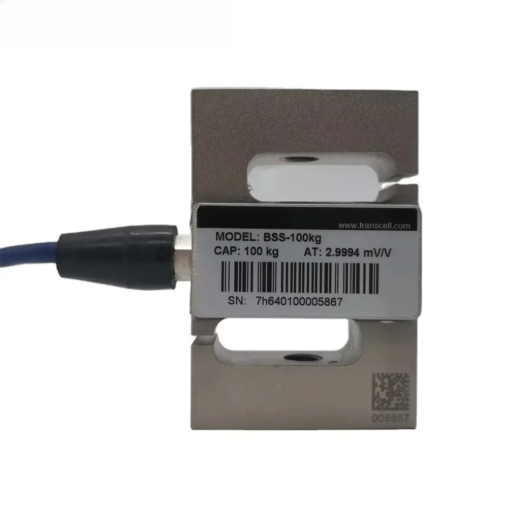 Transcell BSS-100kg High-Precision Tension Sensor Load Cell Force Sensors & Measures Weight Accurately