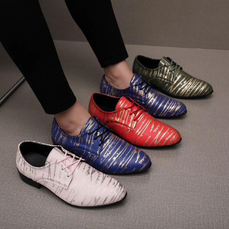 

Мужские деловые повседневные кожаные туфли в американском стиле, размеры 40-50, на шнуровке, удобные, модные, для офиса и вечеринок