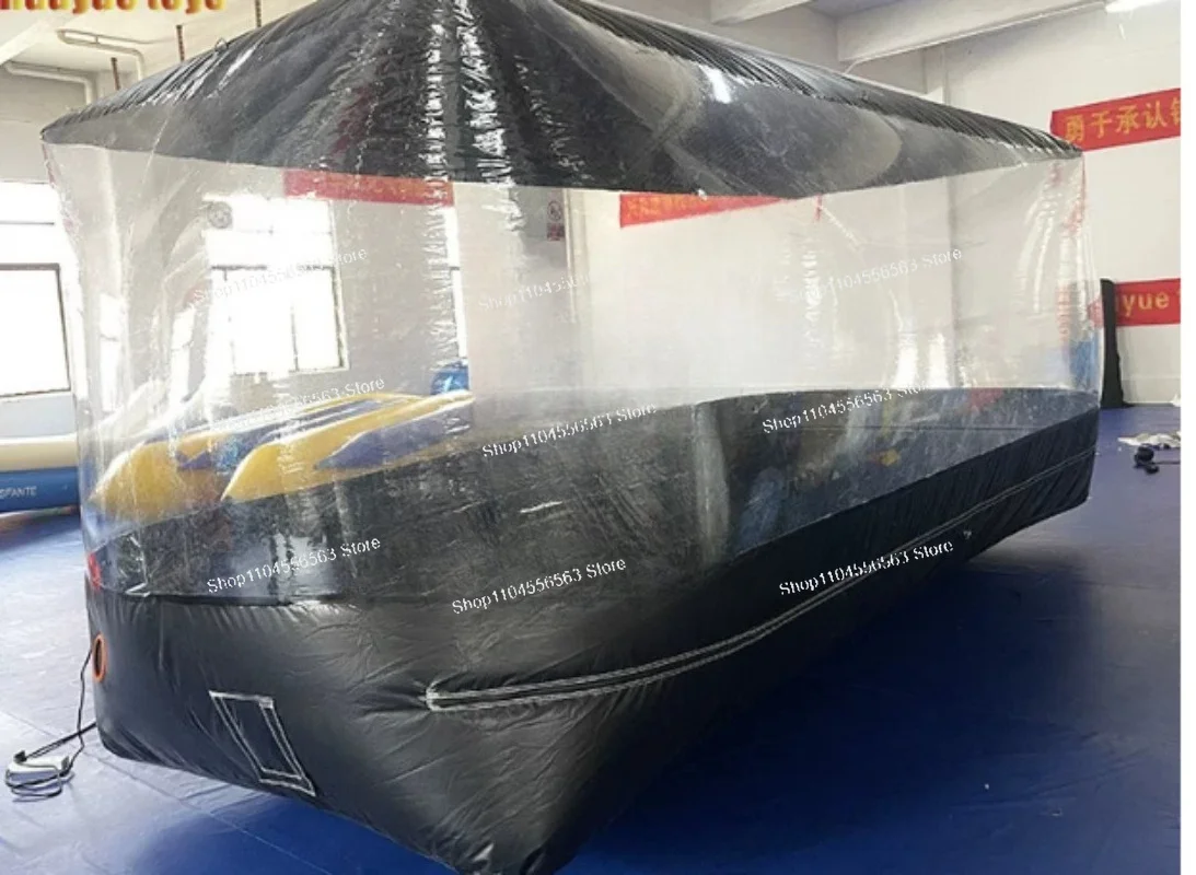 Free To Build Inflatable Transparent Single-layer Tent, Dust-proof and Movable Protection Car Clothes Inflatable Tent