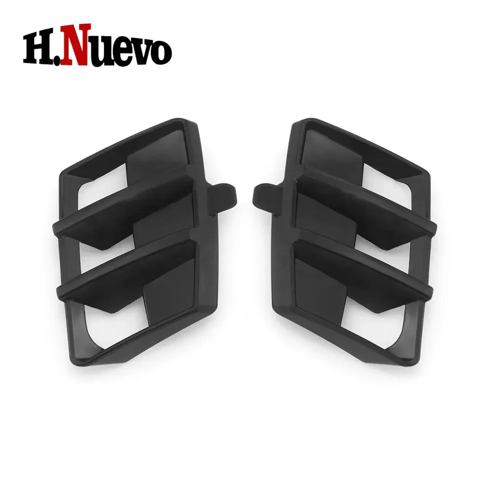 Cubierta de radiador de motocicleta, accesorio de marco de plástico ABS negro mate para Vespa S125 LX125 i-GET 2023 24