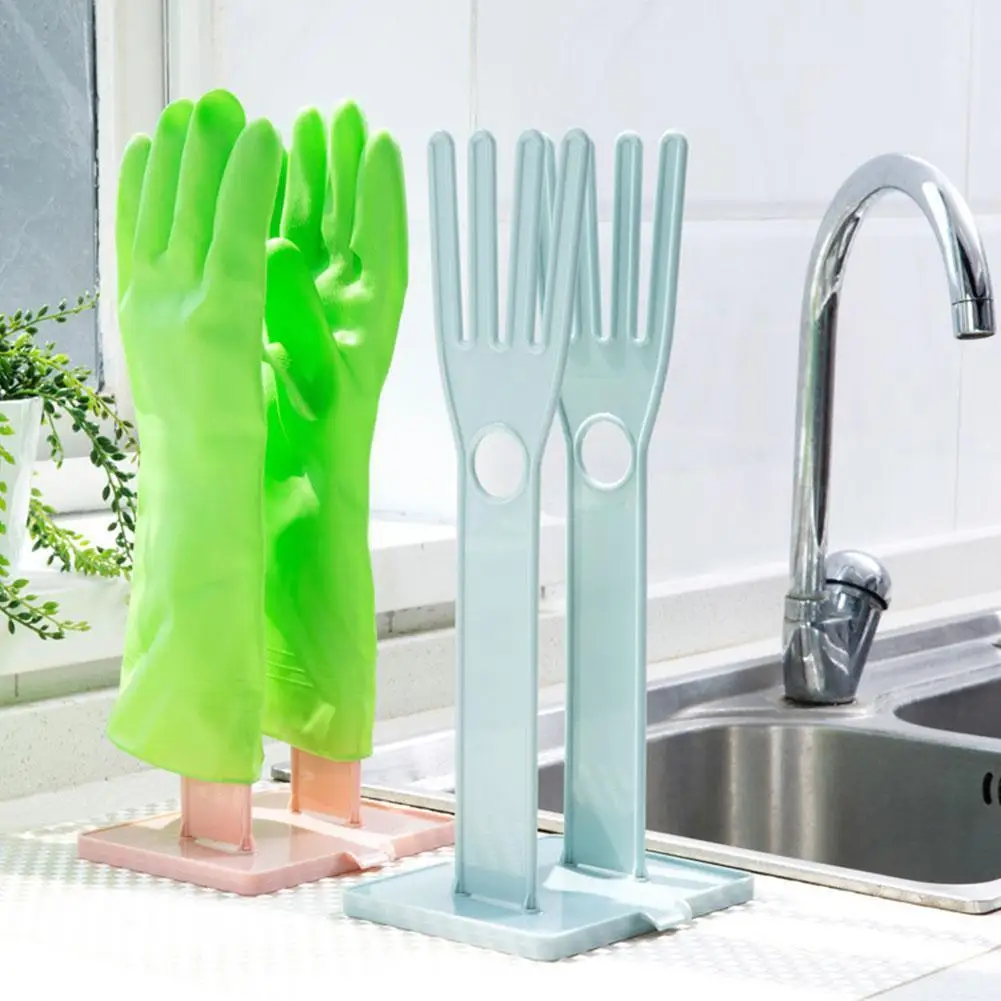 

Kitchen Supplies Creative New Household Detachable Rack Glove Kitchen Drying Rack Multifunctional Glove Rag S8R0