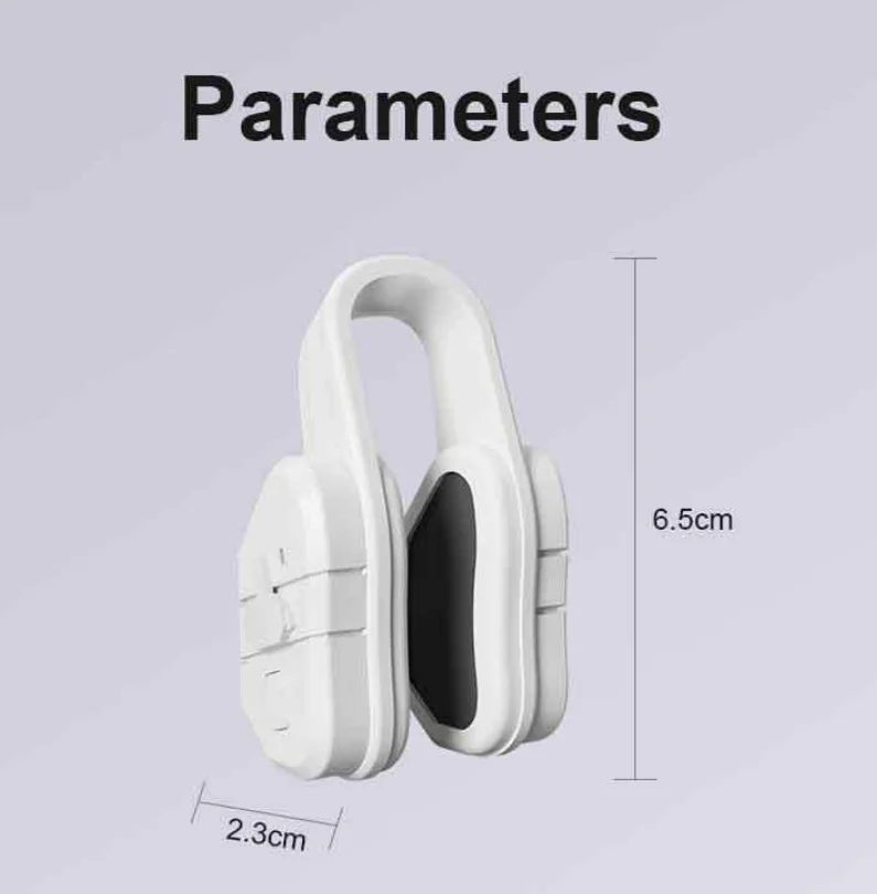 Nose Massager Electric Nose Apparatus EMS Microcurrent Pulse Clip  Tip Nose Upset