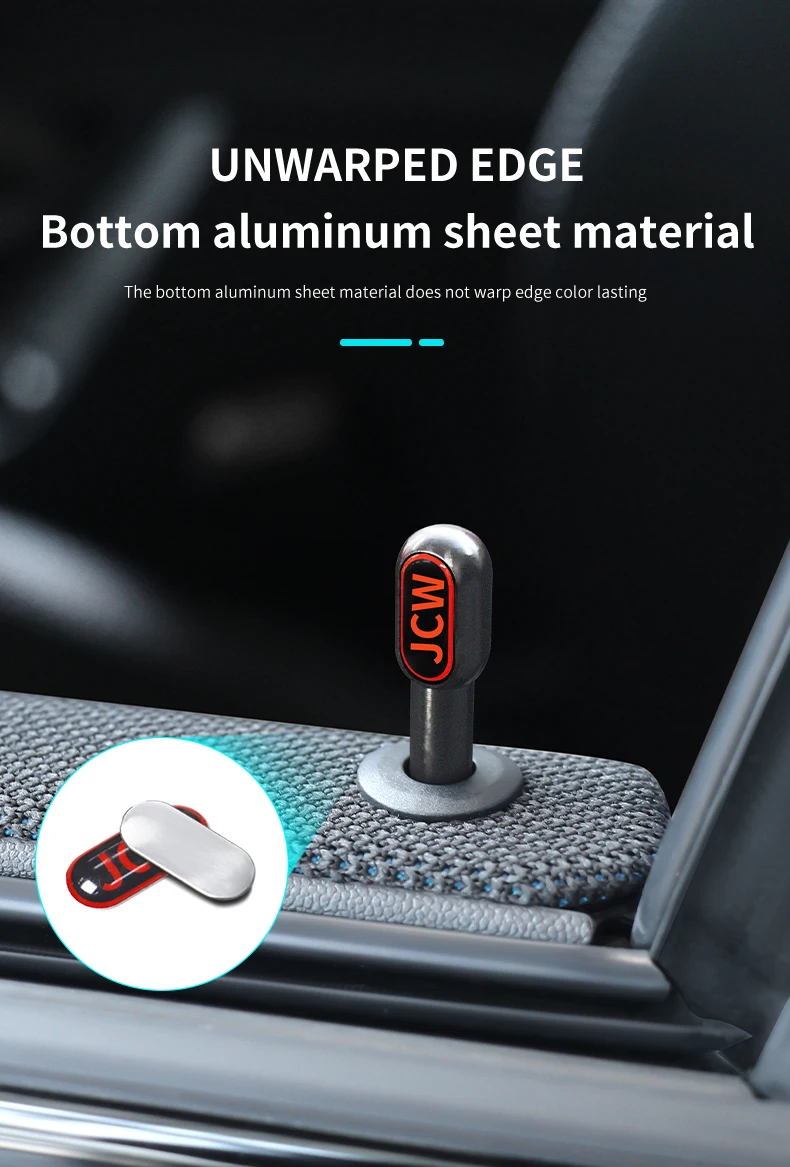 Auto-Türstift-Dekoration für BMW Mini Cooper S F56 F55 F54 F60 R56 R60 F65 U25 Clubman Countryman Metall Auto-Innenausstattung Zubehör – Detail 7