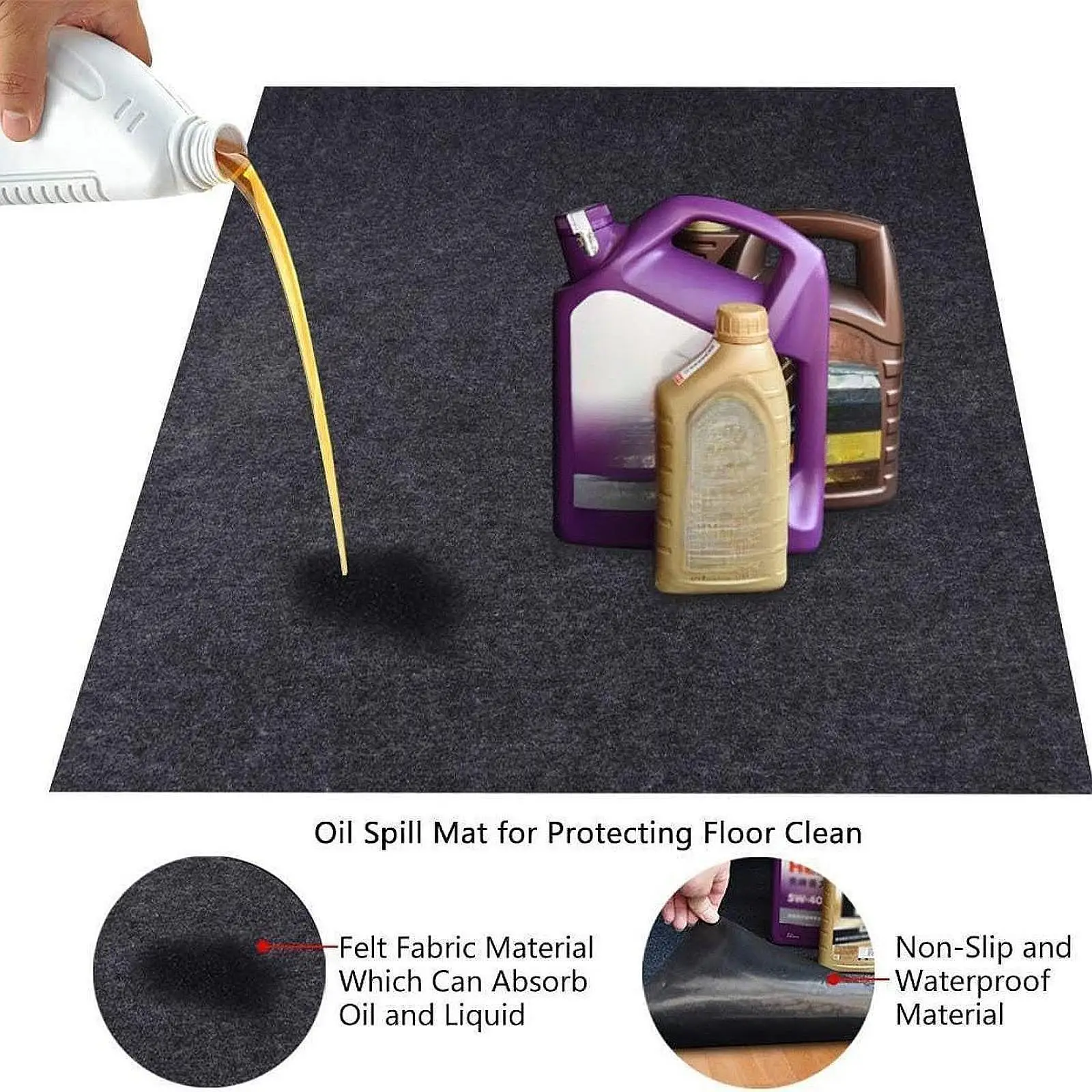 Oil Spill Mat Reusable 35