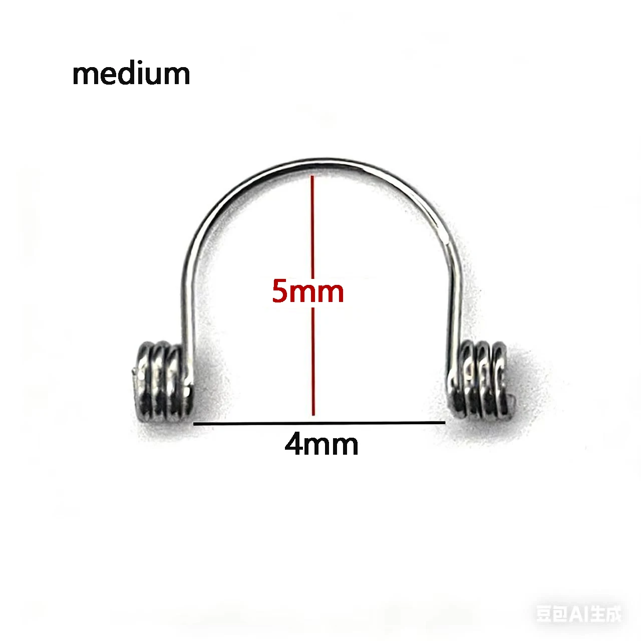 Dental Orthodontic Torque Spring Universal Gate Type Torque Spring Ortho Gate Auxiliary Arch