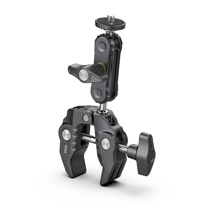 

R094 Multi-device compatible adjustable direction die-casting multi-function strong clip pea pod