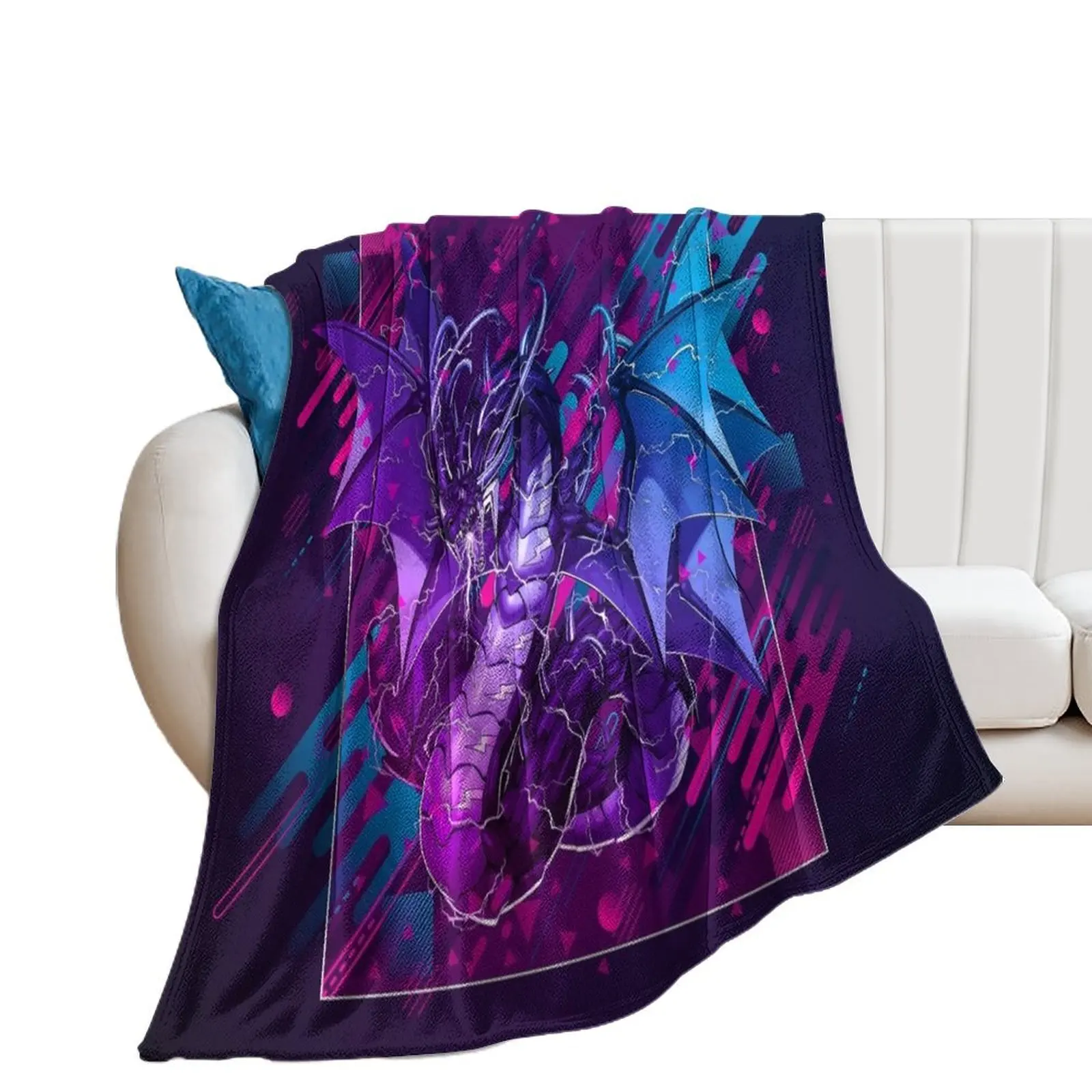 Thunder Dragon Colossus *Modern Graphic Design* Throw Blanket Luxury Bed Fashionable Sofa Blankets