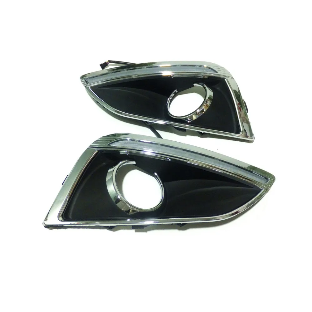 

Дневные ходовые огни July King для Hyundai IX35 2011-2015, 6000K LED DRL + динамические поворотники + синие ночные DRL