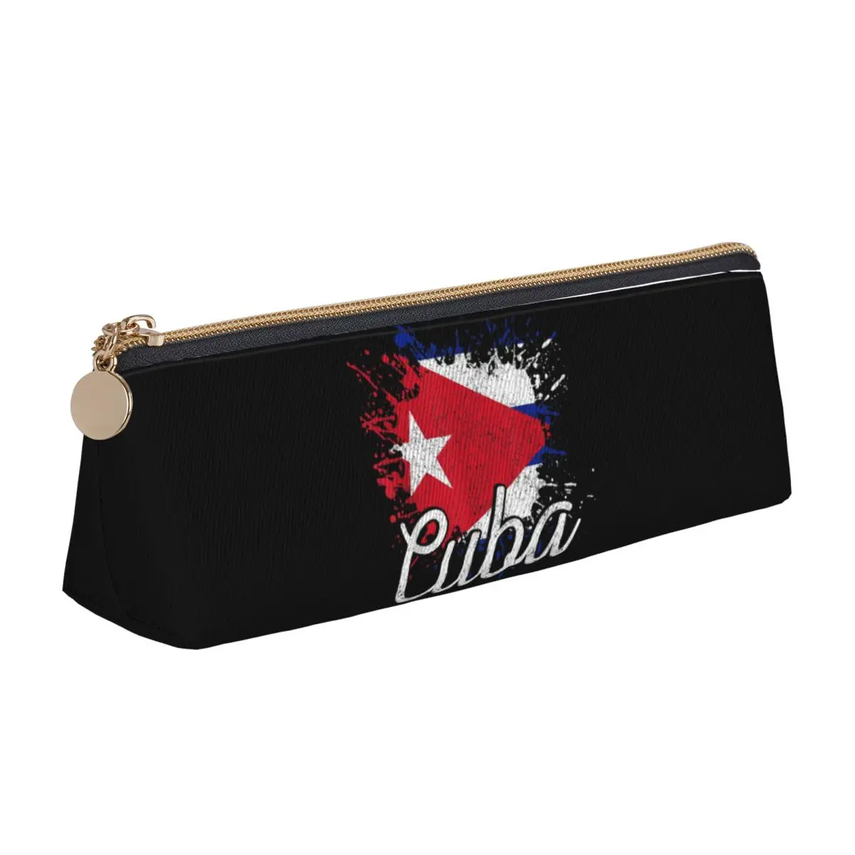 

Cuba Cuban Havana Flag Pencil Case for Boy Girl Gifts Pen Box Pencil Bag Stationery Supplies Pen Holder Bag