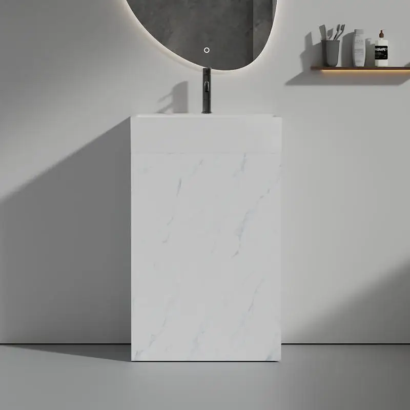 20-Inch White Marbl… - image