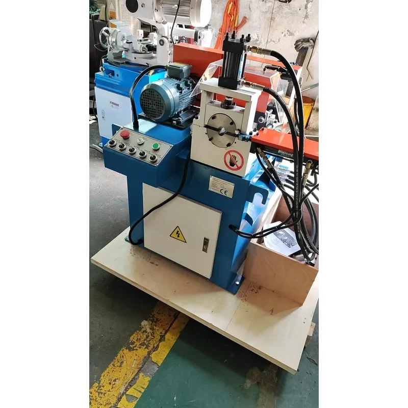 CE Certificate BR80NC Single Head Hydraulic Metal Steel Pipe and Tube Solid bar Chamfering Machine
