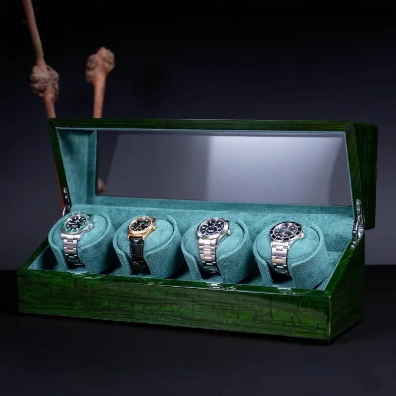 

Automatic Watch Winder Luxury Mute Watches Winders Dustproof Collection Mechanical Watch Winder Man Organizer Packaging Supplies