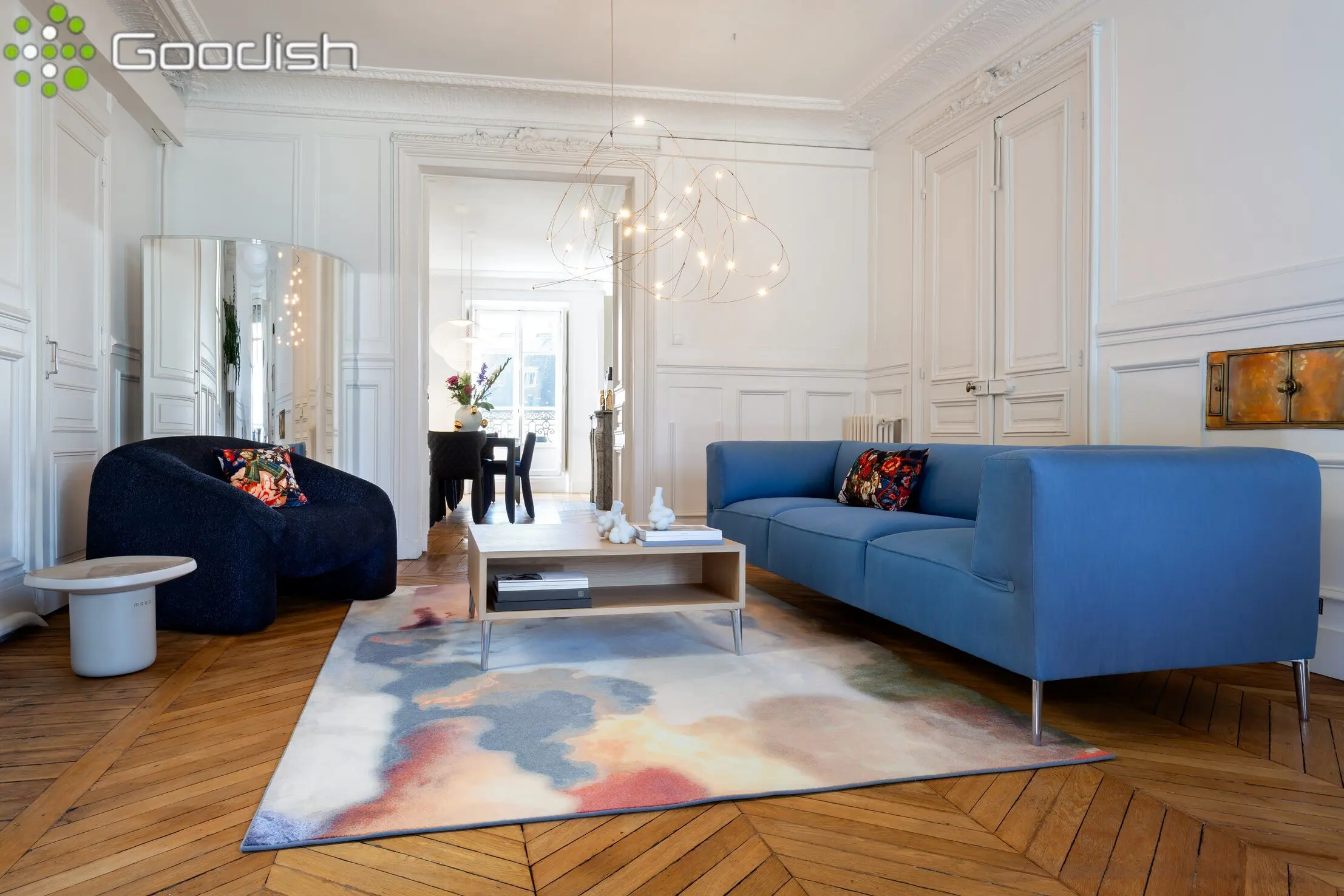 الشمال تصميم الحد الأدنى الفن مصباح الحديثة Quasar Led اليراع قلادة ضوء للفندق مطعم المعيشة ديكور المنزل الثريا