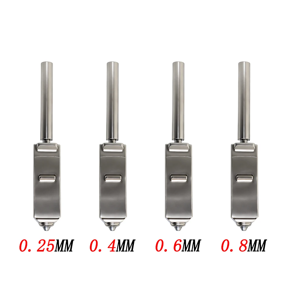 Upgrade Bimetall-Hotend für Anycubic S1 Max Düsen-Druckkopf-Baugruppe 0,25/0,4/0,6/0,8mm für Anycubic Kobra S1 Max 3D-Drucker