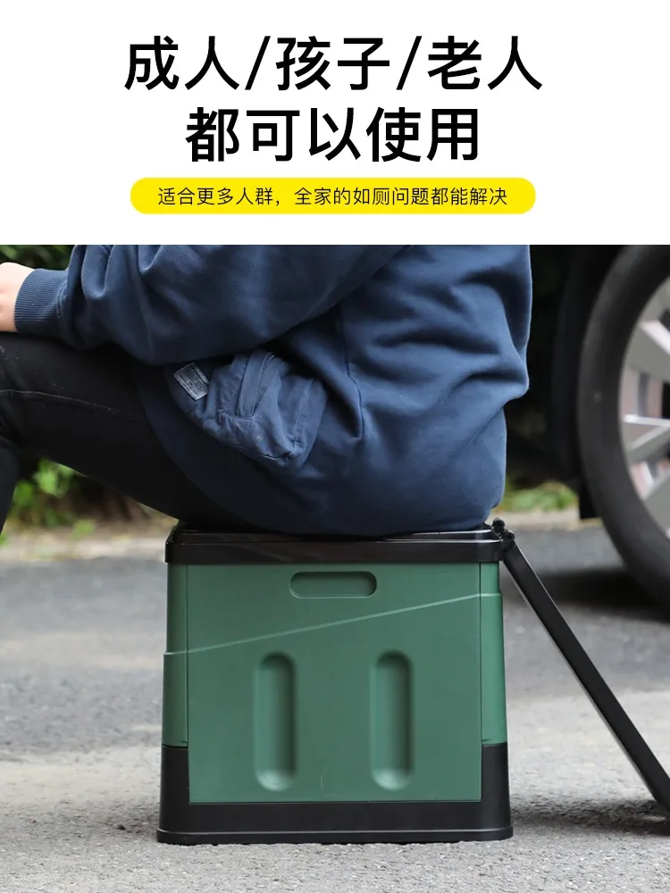 

Mobile anti-odor camper van on emergency toilet travel folding small toilet car toilet seat