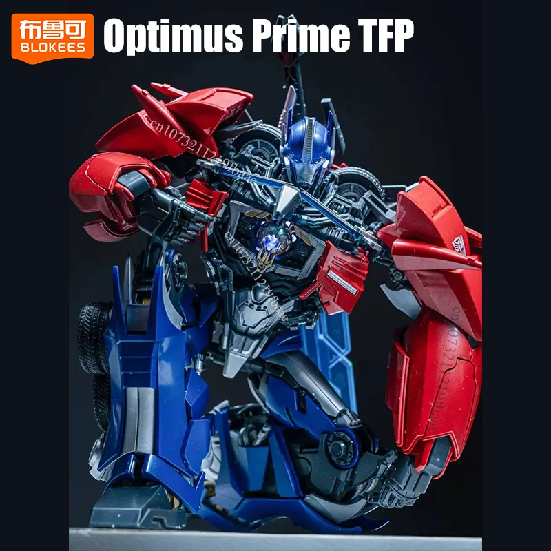 

In Stock Genuine Blokees Transformers Prime Toys Optimus Prime Action Figure TFP Assembly Model Kit Figurine Robot Plastic Gifts