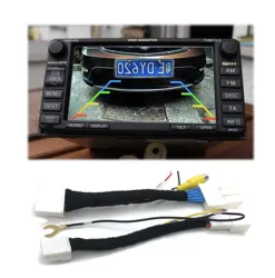 VKAUTO Rear View Camera adapter Cable For toyota TNS700 B9010 Add After-market Camera Reversing Camera