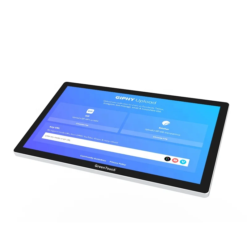 

Metal Casing 21.5, 22, 23.6, 23.8 Inch Wall Mount LCD Touch Screen