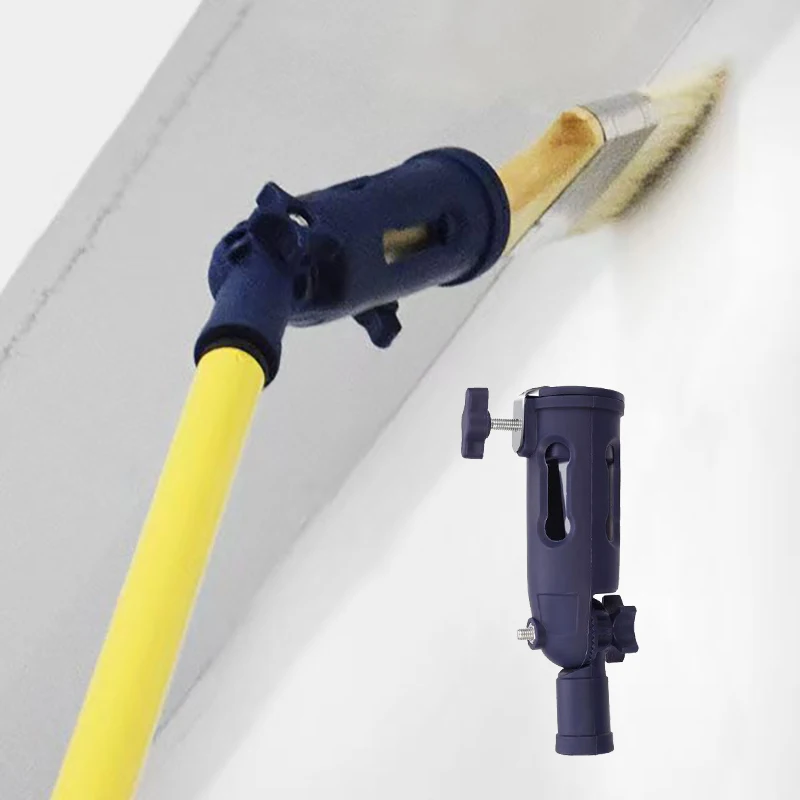 DIY Multi-Angle Paint Brush Extender - Paint Edger Tool For Walls, High Ceilings, Trim, Edge And Corner Painting