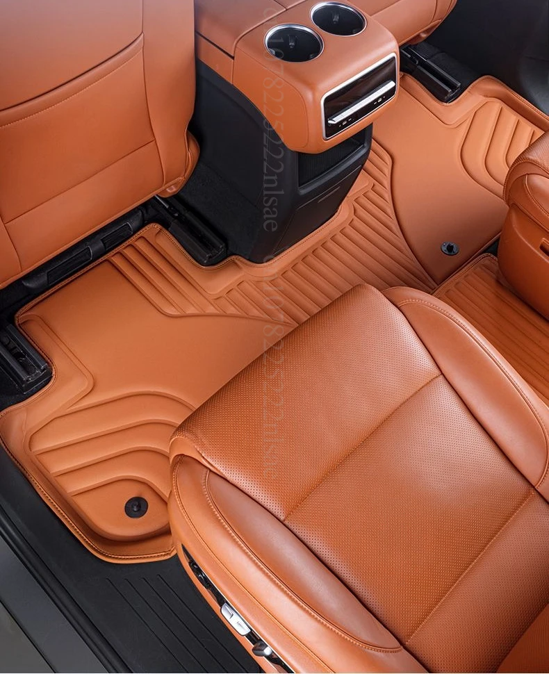 3Pcs Car Floor Mats For Lixiang LI L6 2025 2026 Car Mat Interior Accessories Waterproof Non-slip Seat Back Protector Car Carpet