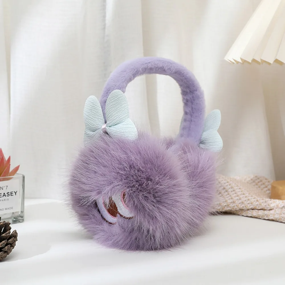 الشتاء الدافئة طوي غطاء للأذنين الباردة حماية سميكة للطي الأذن دفئا التجمد لطيف فو الفراء الأذن يفشل #1