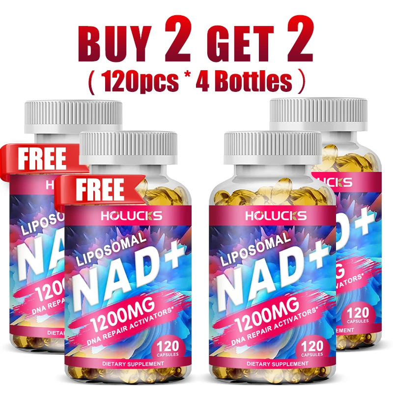 

БАДы HOLUCKS NAD+, улучшенное усвоение, повышение уровня NAD+, защита от старения, энергия, восстановление метаболизма