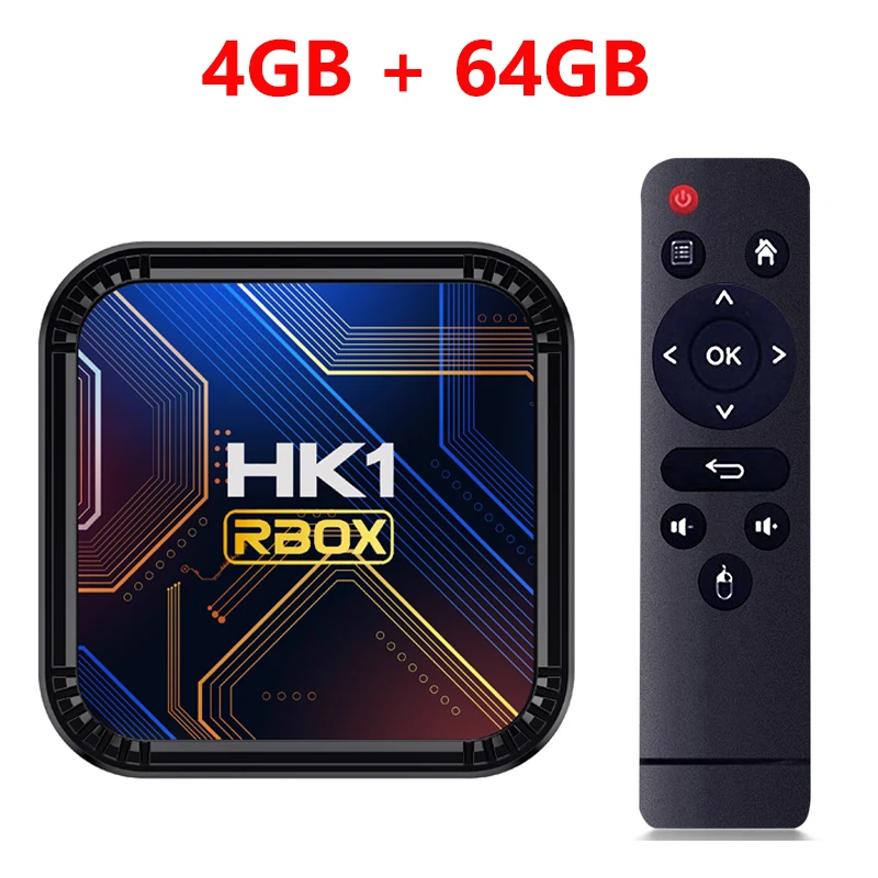 HK1 RBOX K8S Android TV BOX Android 13 RK3528 4GB 32GB 64GB