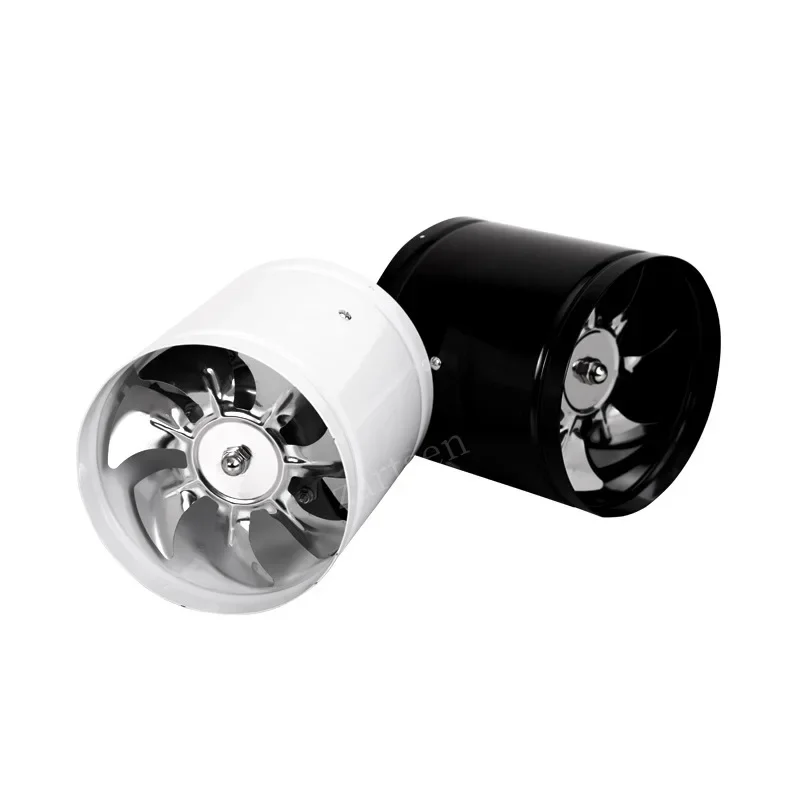 4''6''8'' Pipe Exhaust Fan Air Ventilator Metal Pipe Ventilation Exhaust Fan Mini Extractor Bathroom Toilet Wall Fan Duct Fan