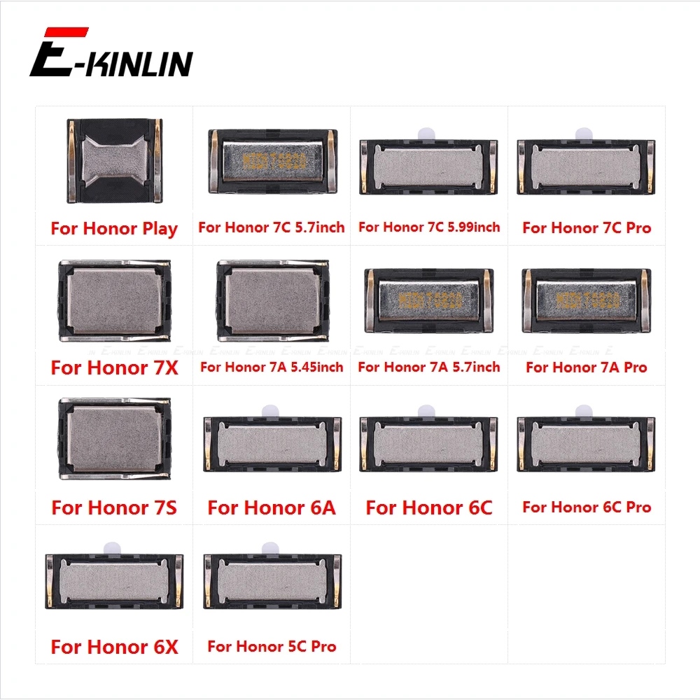 Earpiece Earphone Top Speaker Sound Receiver Flex Cable For HuaWei Honor Play 7C 7A 7S 7X 6A 6X 6C 5C Pro