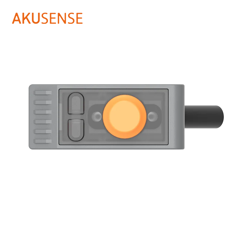 Akusense ELT-M3BN TOF Laser Distance Sensor 0.1-5.0m Sensing Range Photoelectric Sensor NPN+PNP Output 12-30V DC Positioning